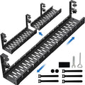 No Drilling Extendable Under Desk Cable Management, Metal Cable Management Tray by BIWIST