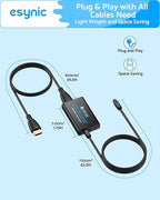 eSynic Professional eARC Audio Extractor-192KHz ARC to Optical Adapter-for HDTV - Image 8