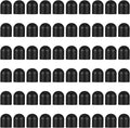 60 Pcs Rubber Tips for Stylus Pens, 0.24inch Diameter Replacement nibs for by Unknown