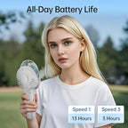 PANERGY Handheld Misting Fan – Rechargeable Battery Operated, Handheld Personal - Image 3