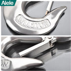 Alele Grab Hooks, 2T Crane Scale, Slip Hooks, Stainless Steel Heavy Duty - Image 4