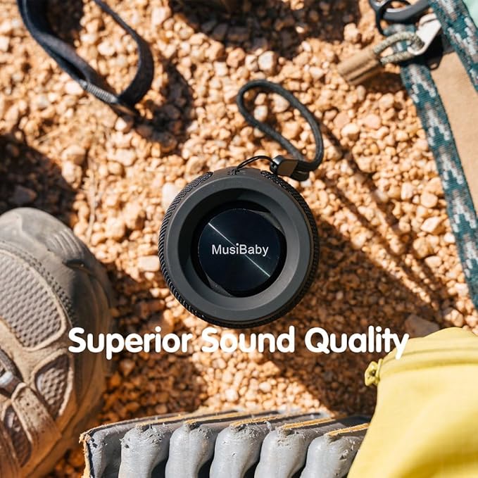 Bluetooth Speaker, MusiBaby M68 Small Portable Speaker:Speaker - Image 9