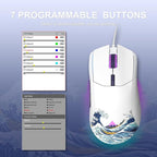COSTOM Womier G705 USB Wired Gaming Mouse - Image 5