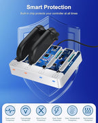 Charger for Nintendo Switch 2 and Switch 1 Controller, Horizontal Charging Dock - Image 6