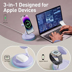 New 3 in 1 Charging Station for Apple Compatible - Image 3