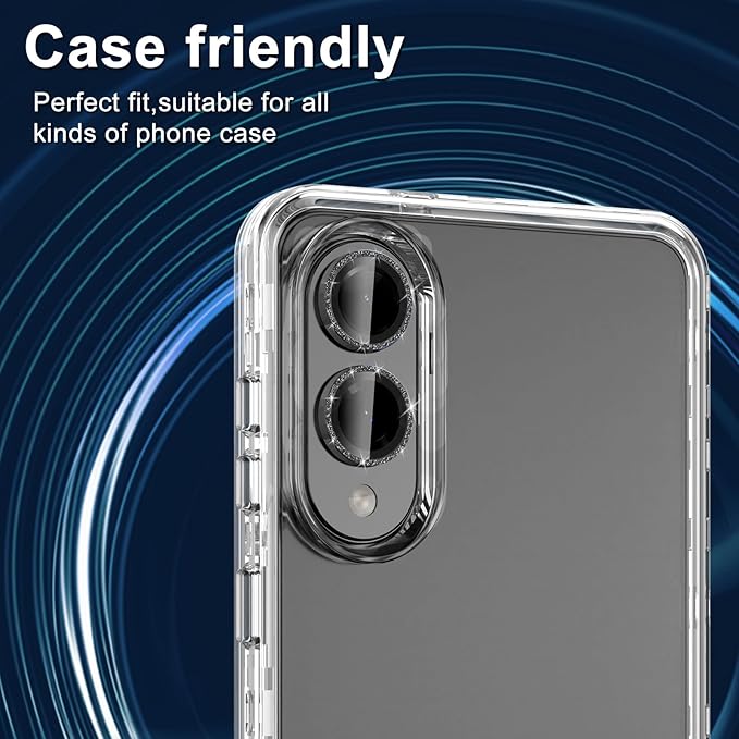 for Samsung Galaxy S25 Edge Camera Lens Protector, Individual Metal Ring - Image 6