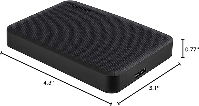 Toshiba Canvio Advance 4TB Portable External Hard Drive USB 3.0 - Image 8