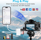 USB C Lightning SD TF Card Reader, 4-in-2 Memory Card Reader - Image 8