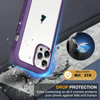 Miracase Glass Case for iPhone 13 Pro Max 6.7 inch, Upgrade Full-Body Clear - Image 5