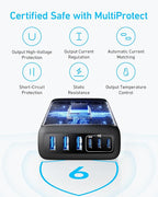 Anker Desktop Charger, Fast Charging USB C Charger, 112W Max 6-Port Charging - Image 7