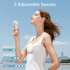 JISULIFE Mini Portable Fan-Bladeless Safe Design, Powerful Turbo Handheld Fan - Image 2