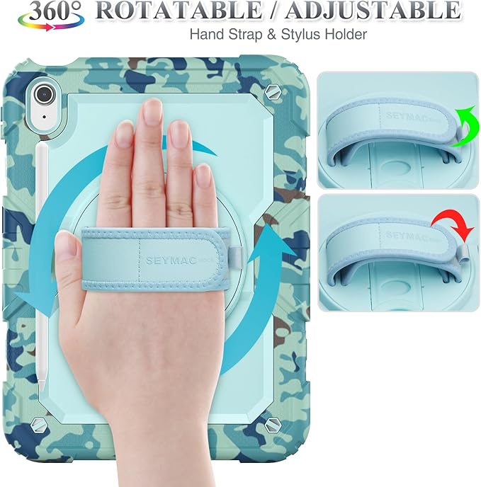 SEYMAC stock Case for iPad 11th/10th Generation 11''/10.9'' 2025/2022, - Image 2