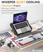 Laptop Cooling Pad, Gaming Laptop Cooler - Image 5