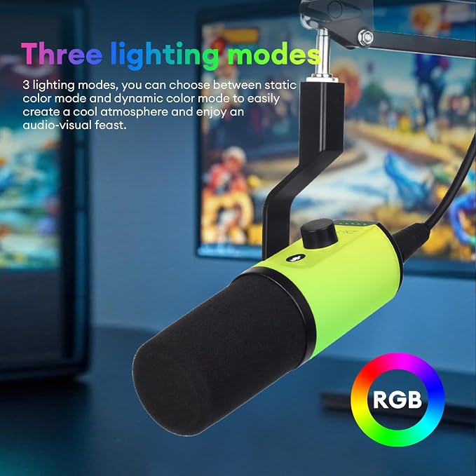 Gaming Microphone for PC, Streaming Mic - Image 4