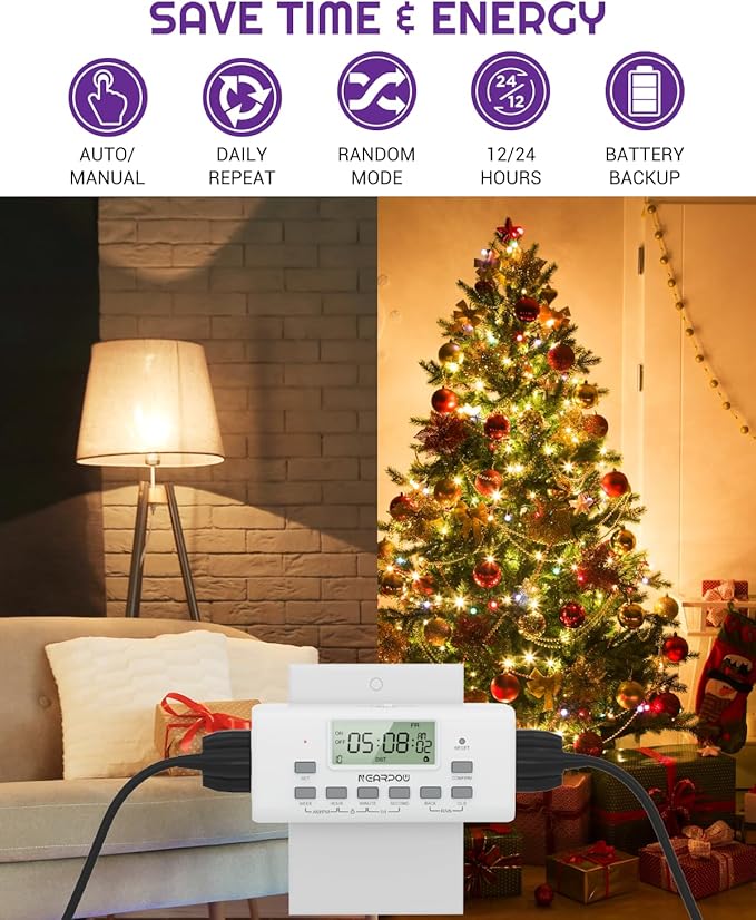 NEARPOW Digital Timer For Lamp - Image 2