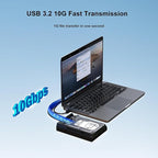 Dual-Bay Docking Station M.2 NVME & SATA SSD Enclosure - Image 3