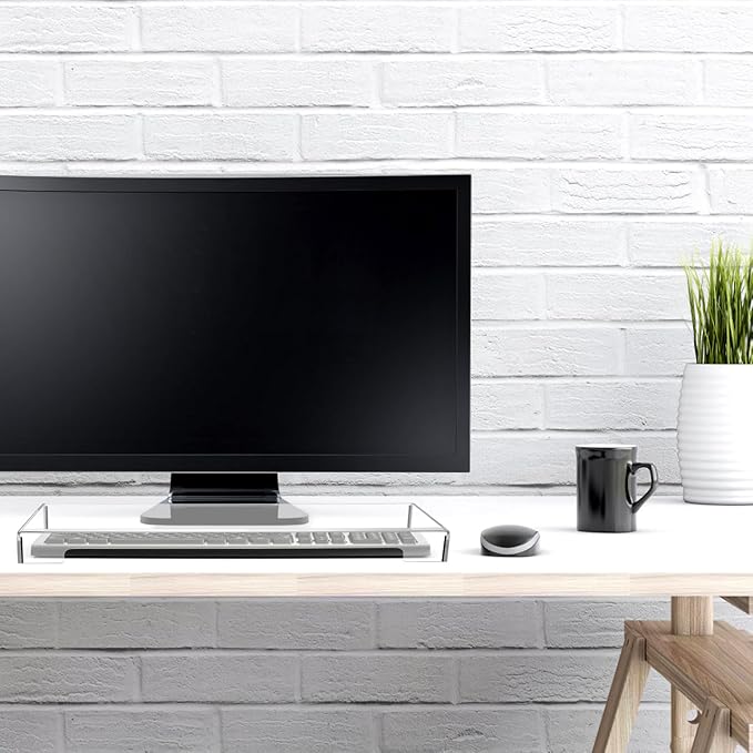 DOITOOL Acrylic Computer Keyboard Cover, Mechanical Keyboard Dust Cover - Image 9