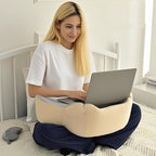XWZO Laptop Lap Desk with Cushion, Ergonomic Wrist Rest Home Office Laptop Desk - Image 2