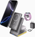 Wireless Charger 5 in 1 Magnetic Charging Station Stand by YouthMemory