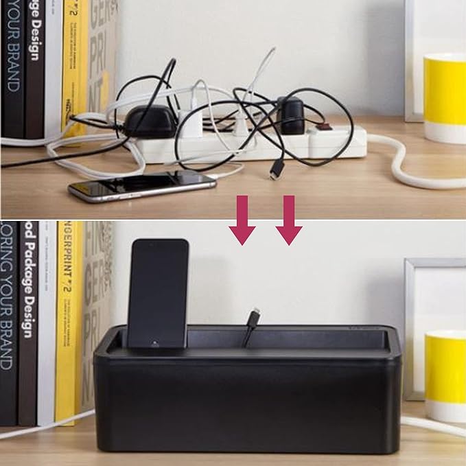 Cable Management Box Cord Organizer - Image 5