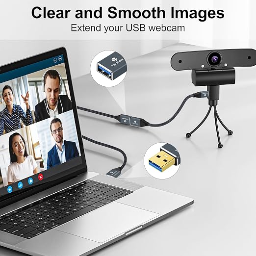 USB 3.0 Extension 6.6FT, USB Male to Female USB 3.0 Extender Cable - Image 7