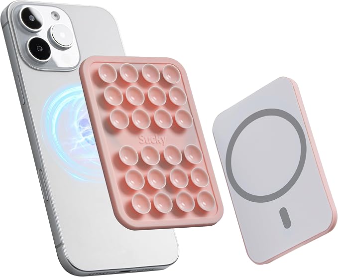 SUCKY Magnetic Suction Cell Phone Grip by Sucky