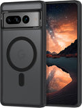 Magnetic for Google Pixel 7 Pro Case, Shockproof Slim Translucent Matte by Casehas
