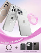 JOYROOM Magnetic Phone Grip, Silicone Finger Loop Grip Phone Grip - Image 7