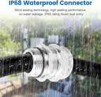 2 Pcs 3/4" NPT Stainless Steel Waterproof Cable Gland, IP68 Waterproof - Image 5