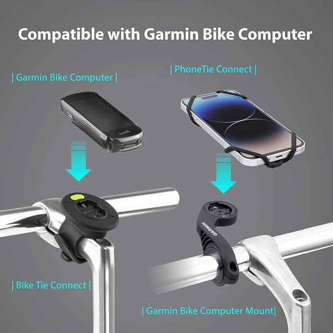 BONE Run + Bike Tie Connect Kit 2, 2-in-1 Running & Bike Phone Holder, - Image 6