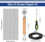 Screen Door Mesh Replacement Kit - Image 3