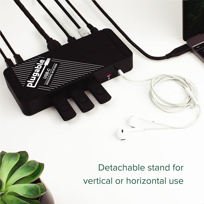 Plugable USB-C Dock with 4K HDMI and 60W Charging, Compatible with Thunderbolt - Image 5
