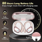 HAOYUYAN Wireless Earbuds, Sports Bluetooth Headphones, LED Power Display Ear - Image 2
