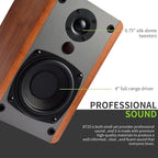 SINGING WOOD BT25 Bluetooth Active Bookshelf Speakers for - Image 4