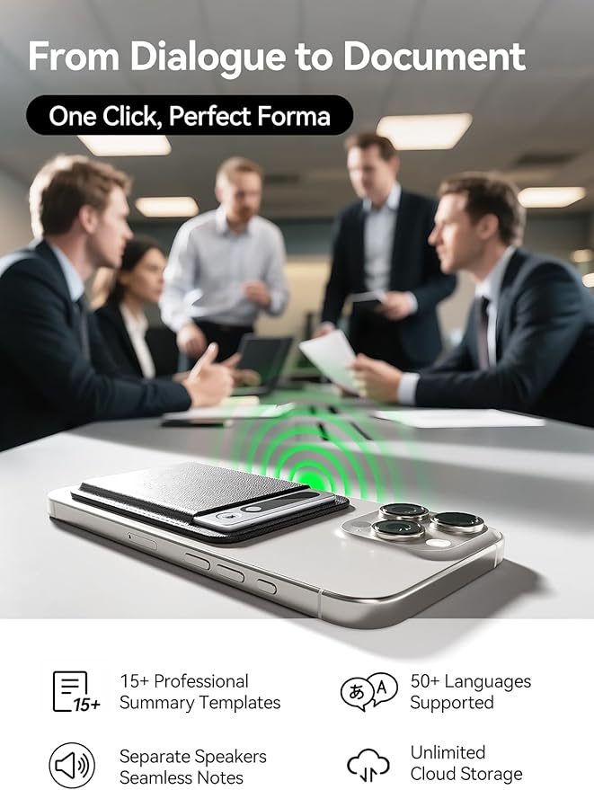 AI Voice Recorder with App Control, Advanced AI Technology - Image 4