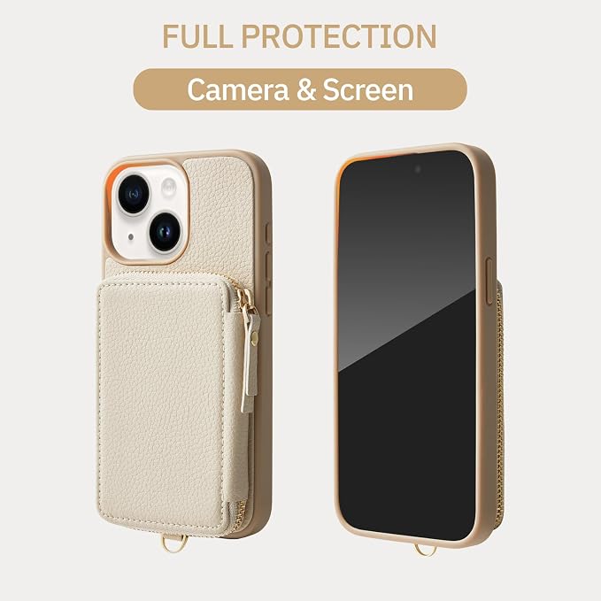 ZVE Wallet Case for iPhone 15, Phone Case - Image 7