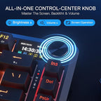 Redragon K724 PRO Wireless Gasket Gaming Keyboard w/Hype Screen & Knob - Image 4