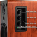 SINGING WOOD BT25 Bluetooth Active Bookshelf Speakers for - Image 6