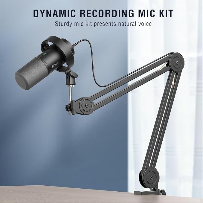 FIFINE Dynamic Podcast Microphone Set - Image 2