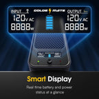 GOLDENMATE 1000VA/800W Lithium UPS Battery Backup and Surge Protector, Sinewave - Image 6