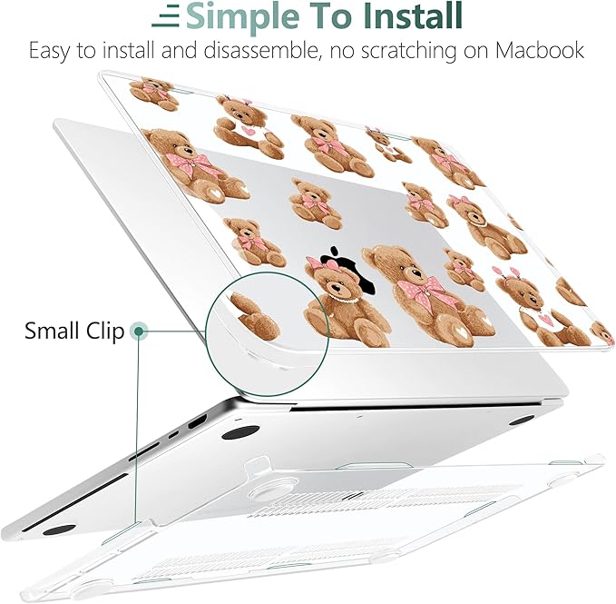 DONGKE for M4 MacBook Pro 16 Inch Case 2024 2023 2021 A3403 A3186 M3 A2991 M2 - Image 4
