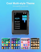 64GB MP3 Player with Bluetooth 5.3, Full Touch Screen Mp3 Music Player Built-in - Image 3