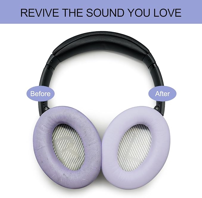 Premium Replacement Ear Pads for Bose QC35 & QC35ii Headphones Made by GEVO - Image 5