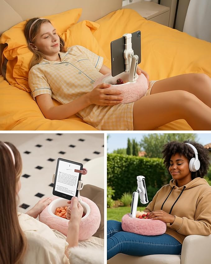 Viozon Tablet Pillow Stand, Kindle Pillow Stand, Compatible - Image 2