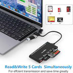 USB C Lightning USB3.0 Multi Card Reader - Image 6