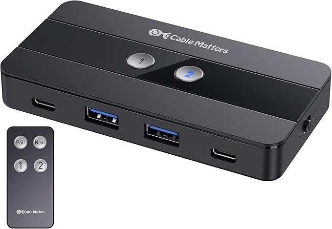 Cable Matters USB C Switch for 2 Computers by CableMatters