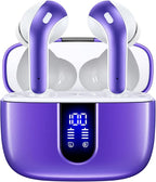 TAGRY Bluetooth Headphones True Wireless Earbuds 60H Playback LED Power Display by TAGRY
