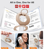 TORRAS 2025 Upgrade Fit for MagSafe Phone Grip Ring Holder Compatible - Image 2
