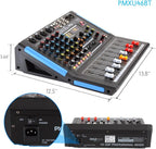 Pyle 4-Channel Bluetooth Studio Audio Mixer-DJ Sound Controller Interface - Image 3