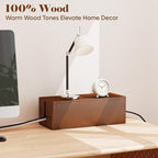 Delamu Wooden Cable Management Box - Image 8
